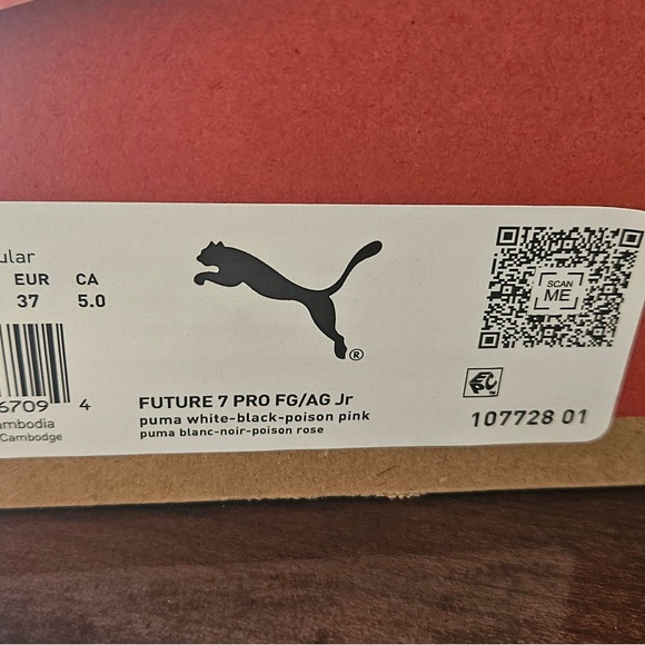Soccer shoes US 5 junior. Puma future 7 pro FG/AGJ - Picture 4 of 5